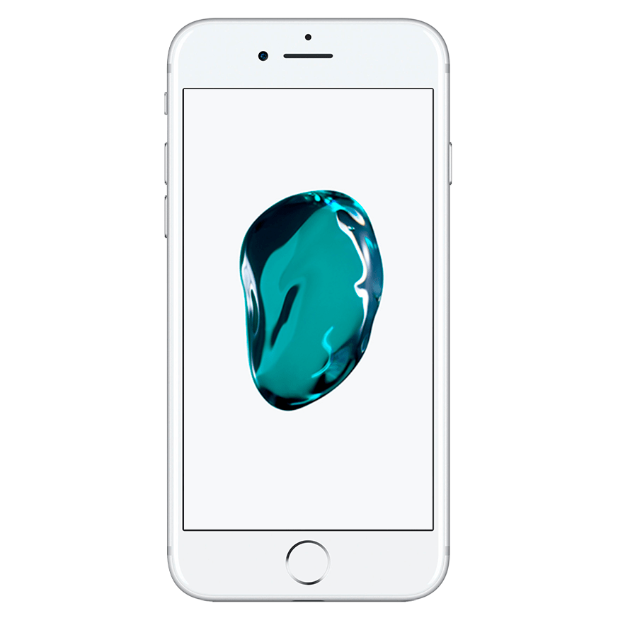iPhone 7 32 Gb Unlocked Silver Good - image 2