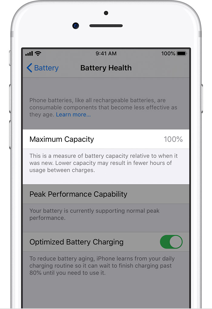How to check iPhone battery health and disable performance throttling
